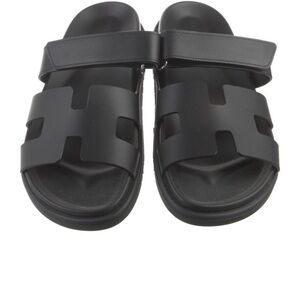 Hermes Black Women's Sandals